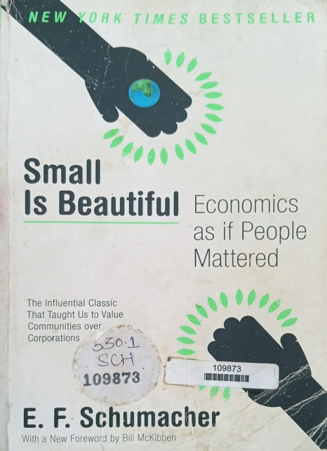 Small Is Beautiful: Economics as if People Mattered